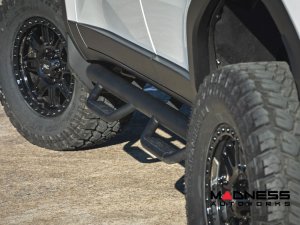 Toyota Land Cruiser Side Steps - Nerf Steps - Cab Length